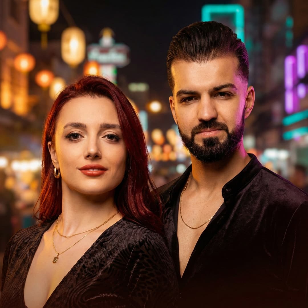 Sakis & Mia social dancing